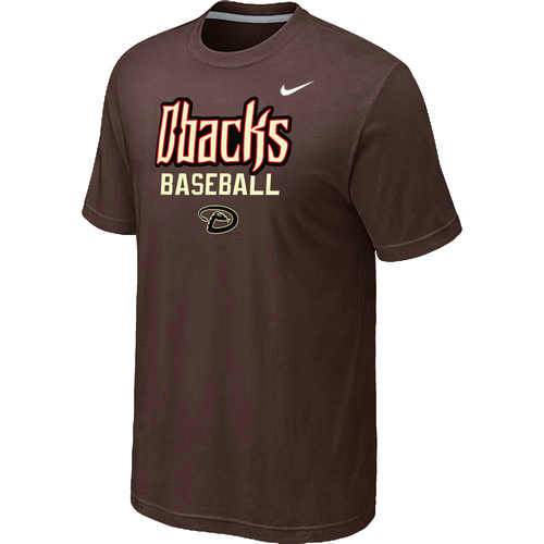 Arizona Diamondbacks 2014 Home Practice T-Shirt - Brown,We sell and wholesale Arizona Diamondbacks 2014 Home Practice T-Shirt - Brown on line form chian!