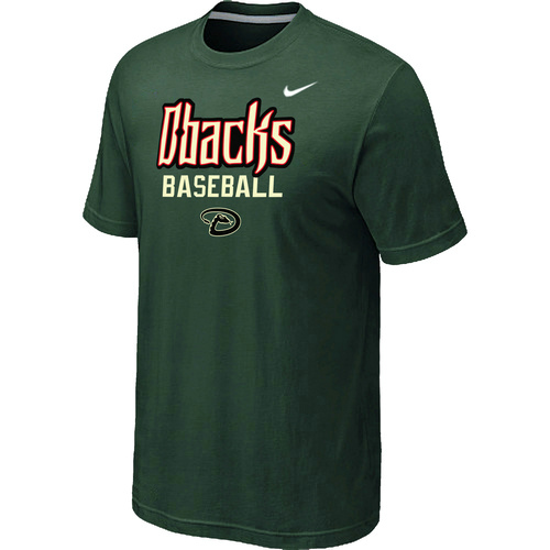 Arizona Diamondbacks 2014 Home Practice T-Shirt - Dark Green,We sell and wholesale Arizona Diamondbacks 2014 Home Practice T-Shirt - Dark Green on line form chian!