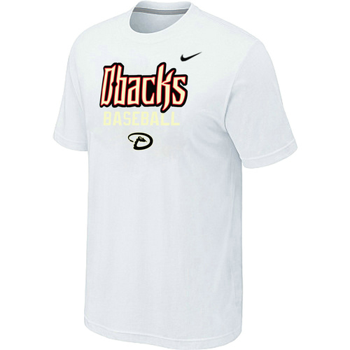 Arizona Diamondbacks 2014 Home Practice T-Shirt - White,We sell and wholesale Arizona Diamondbacks 2014 Home Practice T-Shirt - White on line form chian!