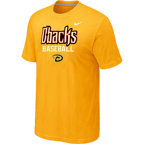 Arizona Diamondbacks 2014 Home Practice T-Shirt - Yellow,We sell and wholesale Arizona Diamondbacks 2014 Home Practice T-Shirt - Yellow on line form chian!