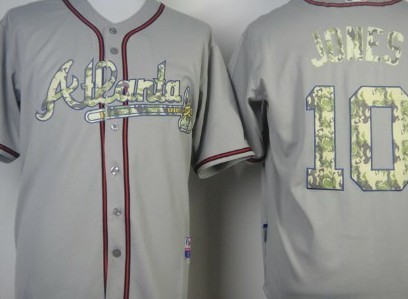Atlanta Braves #10 Chipper Jones Gray 2013 USMC Home Cool Base Jerseys,We sell and wholesale Atlanta Braves #10 Chipper Jones Gray 2013 USMC Home Cool Base Jerseys on line form chian!