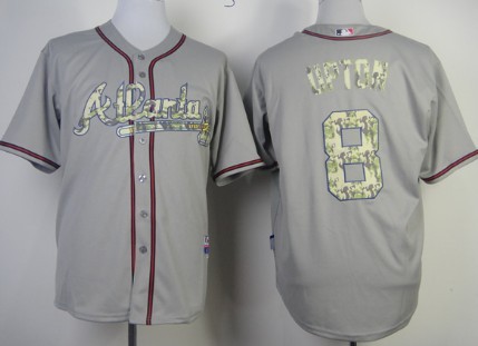 Atlanta Braves #8 Justin Upton Gray 2013 USMC Home Cool Base Jerseys,We sell and wholesale Atlanta Braves #8 Justin Upton Gray 2013 USMC Home Cool Base Jerseys on line form chian!