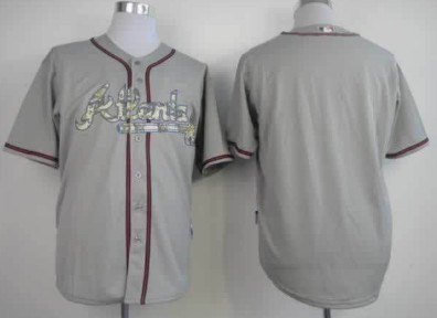 Atlanta Braves Blank Gray 2013 USMC Home Cool Base Jerseys,We sell and wholesale Atlanta Braves Blank Gray 2013 USMC Home Cool Base Jerseys on line form chian!
