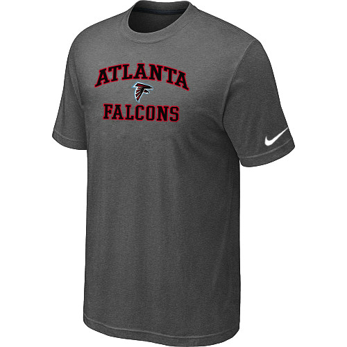Atlanta Falcons Heart & Soull T-Shirt Dark grey,We sell and wholesale Atlanta Falcons Heart & Soull T-Shirt Dark grey on line form chian!