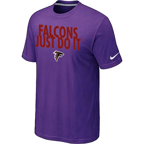 Atlanta Falcons Just Do It Purple T-Shirt,We sell and wholesale Atlanta Falcons Just Do It Purple T-Shirt on line form chian!