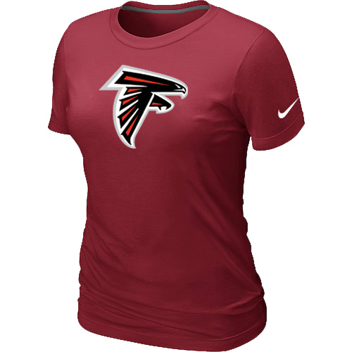 Atlanta Falcons Red Women's Logo T-Shirt,We sell and wholesale Atlanta Falcons Red Women's Logo T-Shirt on line form chian!