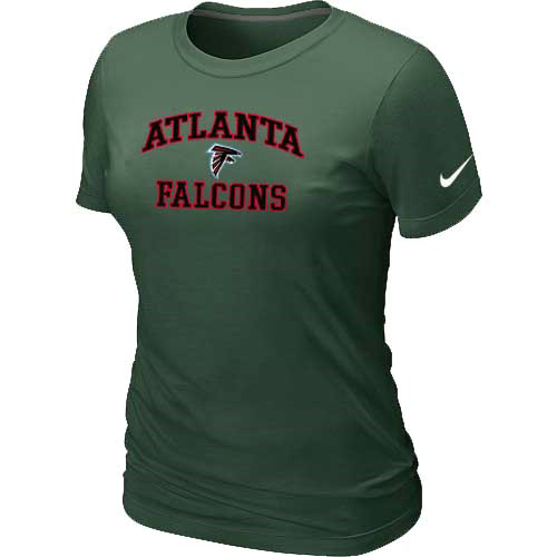 Atlanta Falcons Women's Heart & Soul D.Green T-Shirt,We sell and wholesale Atlanta Falcons Women's Heart & Soul D.Green T-Shirt on line form chian!