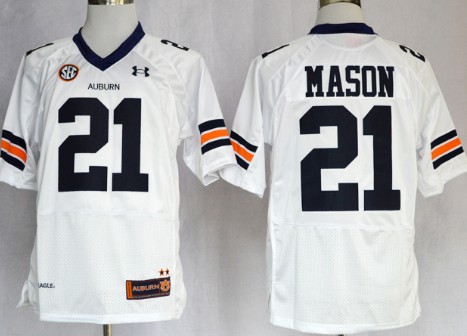 Auburn Tigers #21 Tre Mason White Jerseys,We sell and wholesale Auburn Tigers #21 Tre Mason White Jerseys on line form chian!