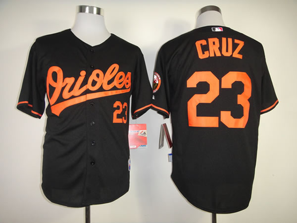 Baltimore Orioles #23 Nelson Cruz Black Jerseys,We sell and wholesale Baltimore Orioles #23 Nelson Cruz Black Jerseys on line form chian!