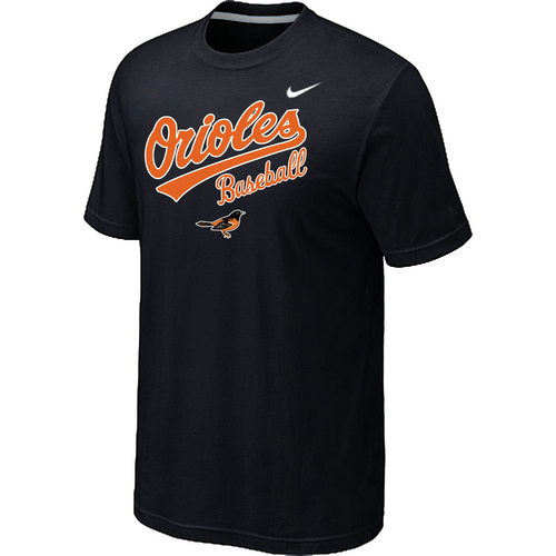 Baltimore Orioles 2014 Home Practice T-Shirt - Black,We sell and wholesale Baltimore Orioles 2014 Home Practice T-Shirt - Black on line form chian!