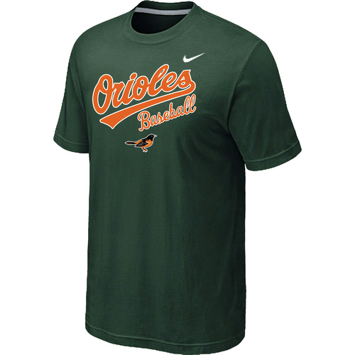Baltimore Orioles 2014 Home Practice T-Shirt - Dark Green,We sell and wholesale Baltimore Orioles 2014 Home Practice T-Shirt - Dark Green on line form chian!