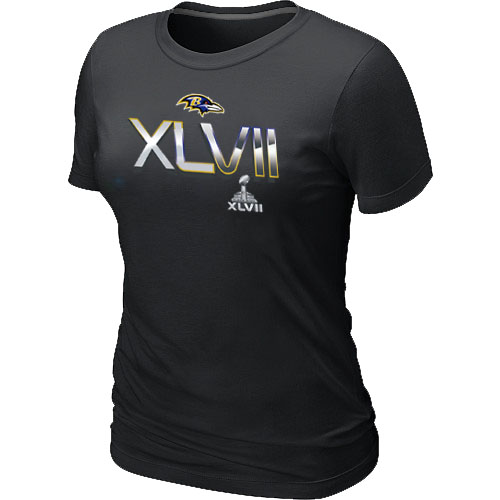 Baltimore Ravens 2012 Super Bowl XLVII On Our Way Black Women's T-Shirt,We sell and wholesale Baltimore Ravens 2012 Super Bowl XLVII On Our Way Black Women's T-Shirt on line form chian!