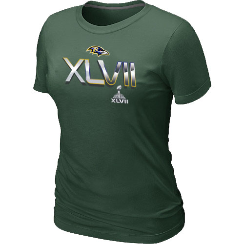 Baltimore Ravens 2012 Super Bowl XLVII On Our Way D.Green Women's T-Shirt,We sell and wholesale Baltimore Ravens 2012 Super Bowl XLVII On Our Way D.Green Women's T-Shirt on line form chian!