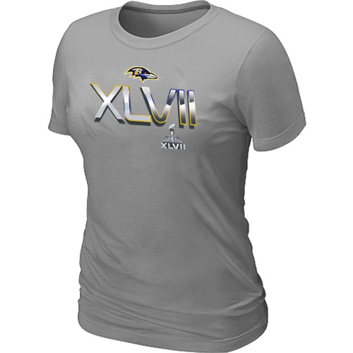 Baltimore Ravens 2012 Super Bowl XLVII On Our Way L.Grey Women's T-Shirt,We sell and wholesale Baltimore Ravens 2012 Super Bowl XLVII On Our Way L.Grey Women's T-Shirt on line form chian!