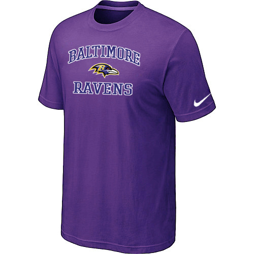 Baltimore Ravens Heart & Soull Purple T-Shirt,We sell and wholesale Baltimore Ravens Heart & Soull Purple T-Shirt on line form chian!