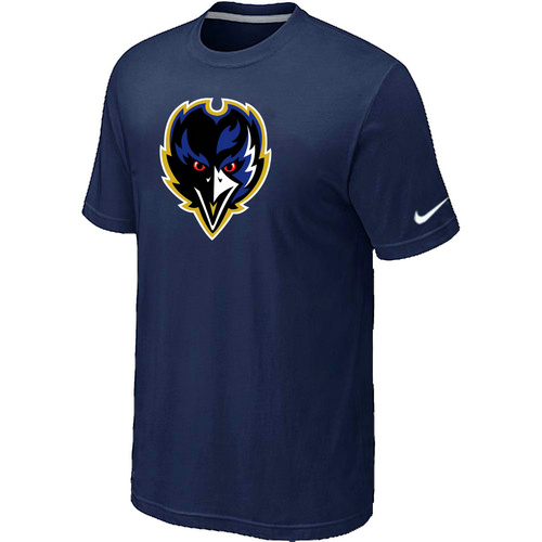 Baltimore Ravens Tean Logo T-Shirt D.Blue,We sell and wholesale Baltimore Ravens Tean Logo T-Shirt D.Blue on line form chian!