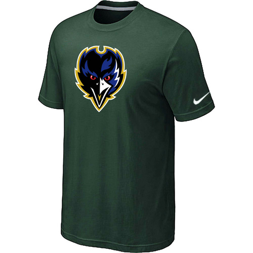 Baltimore Ravens Tean Logo T-Shirt D.Green,We sell and wholesale Baltimore Ravens Tean Logo T-Shirt D.Green on line form chian!