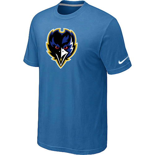 Baltimore Ravens Tean Logo T-Shirt light Blue,We sell and wholesale Baltimore Ravens Tean Logo T-Shirt light Blue on line form chian!