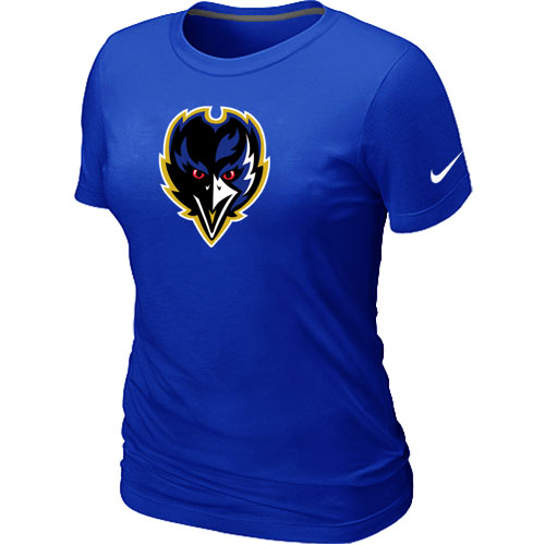 Baltimore Ravens Tean Logo Women's Blue T-Shirt,We sell and wholesale Baltimore Ravens Tean Logo Women's Blue T-Shirt on line form chian!