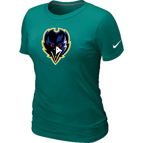 Baltimore Ravens Tean Logo Women's L.Green T-Shirt,We sell and wholesale Baltimore Ravens Tean Logo Women's L.Green T-Shirt on line form chian!