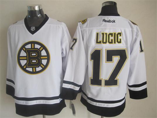 Boston Bruins #17 Milan Lucic 2014 White Jerseys,We sell and wholesale Boston Bruins #17 Milan Lucic 2014 White Jerseys on line form chian!