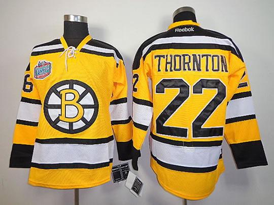 Boston Bruins #22 Shawn Thornton Winter Classic Yellow Jerseys,We sell and wholesale Boston Bruins #22 Shawn Thornton Winter Classic Yellow Jerseys on line form chian!