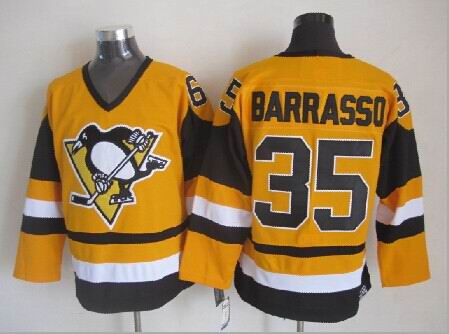 Boston Bruins #35 Barrasso CCM Throwback Yellow Jerseys,We sell and wholesale Boston Bruins #35 Barrasso CCM Throwback Yellow Jerseys on line form chian!