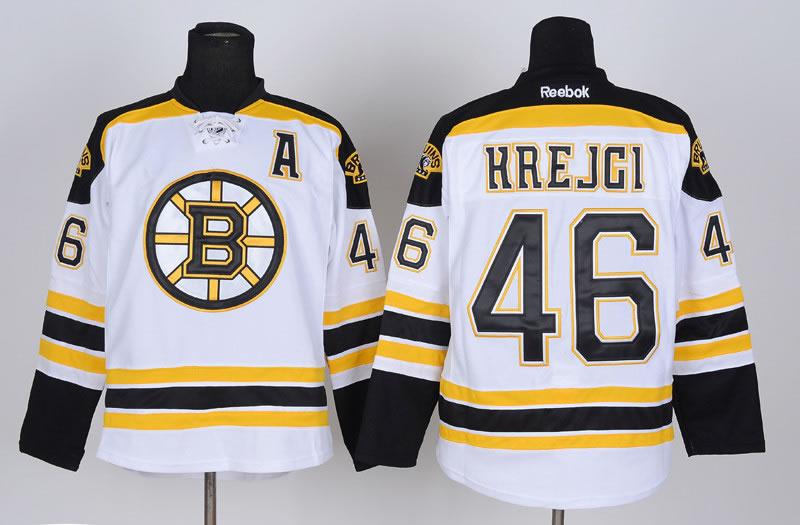 Boston Bruins #46 Krejci White A Patch Jerseys,We sell and wholesale Boston Bruins #46 Krejci White A Patch Jerseys on line form chian!