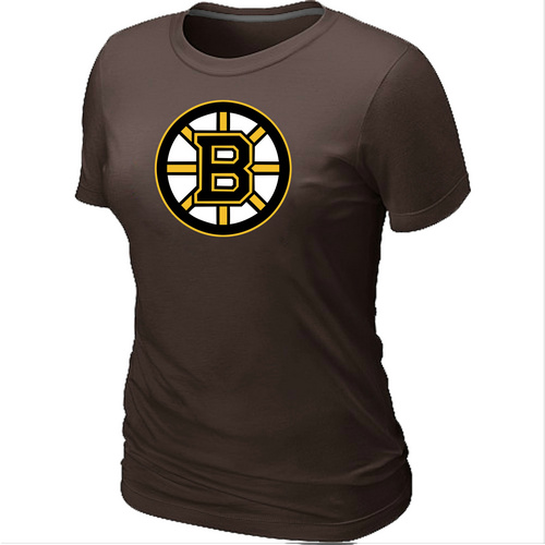 Boston Bruins Big & Tall Women's Logo Brown T-Shirt,We sell and wholesale Boston Bruins Big & Tall Women's Logo Brown T-Shirt on line form chian!