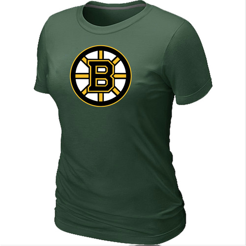 Boston Bruins Big & Tall Women's Logo D.Green T-Shirt,We sell and wholesale Boston Bruins Big & Tall Women's Logo D.Green T-Shirt on line form chian!