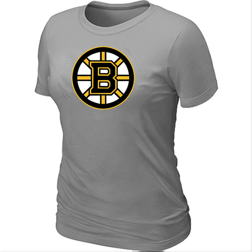 Boston Bruins Big & Tall Women's Logo L.Grey T-Shirt,We sell and wholesale Boston Bruins Big & Tall Women's Logo L.Grey T-Shirt on line form chian!