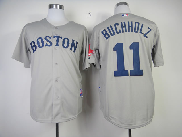 Boston Red Sox #11 Clay Buchholz Grey Jerseys,We sell and wholesale Boston Red Sox #11 Clay Buchholz Grey Jerseys on line form chian!