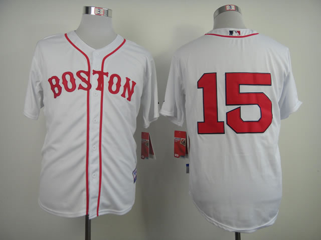 Boston Red Sox #15 Dustin Pedroia 2014 White Jerseys,We sell and wholesale Boston Red Sox #15 Dustin Pedroia 2014 White Jerseys on line form chian!