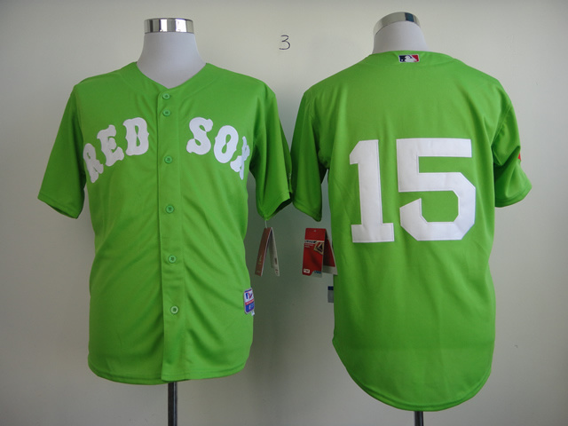 Boston Red Sox #15 Dustin Pedroia Green Jerseys,We sell and wholesale Boston Red Sox #15 Dustin Pedroia Green Jerseys on line form chian!