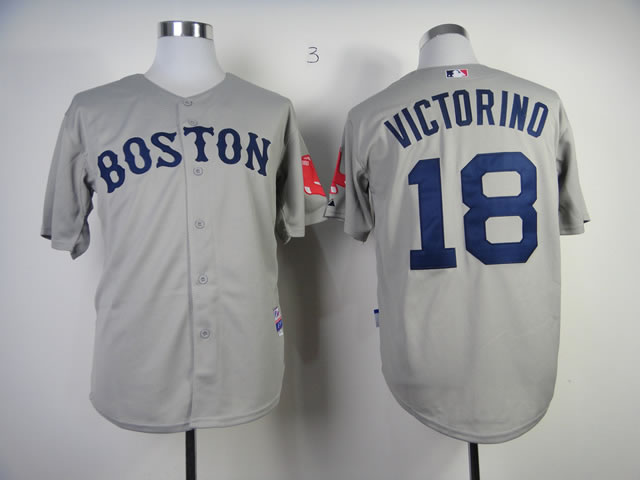 Boston Red Sox #18 Daisuke Matsuzaka Grey Jerseys,We sell and wholesale Boston Red Sox #18 Daisuke Matsuzaka Grey Jerseys on line form chian!