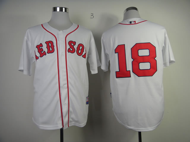 Boston Red Sox #18 Matsuzake White Jerseys,We sell and wholesale Boston Red Sox #18 Matsuzake White Jerseys on line form chian!