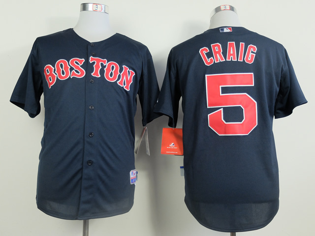 Boston Red Sox #5 Allen Craig 2014 Navy Blue Jerseys,We sell and wholesale Boston Red Sox #5 Allen Craig 2014 Navy Blue Jerseys on line form chian!