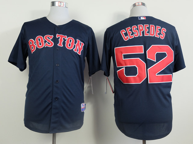 Boston Red Sox #52 Yoenis Cespedes 2014 Navy Blue Jerseys,We sell and wholesale Boston Red Sox #52 Yoenis Cespedes 2014 Navy Blue Jerseys on line form chian!