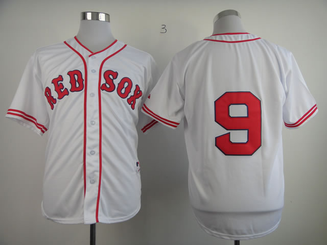 Boston Red Sox #9 Authentic 1936 Ted Williams The Clock White Jerseys,We sell and wholesale Boston Red Sox #9 Authentic 1936 Ted Williams The Clock White Jerseys on line form chian!