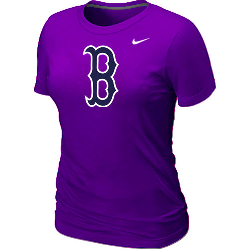 Boston Red Sox Heathered Nike Purple Blended Women's T-Shirt,We sell and wholesale Boston Red Sox Heathered Nike Purple Blended Women's T-Shirt on line form chian!