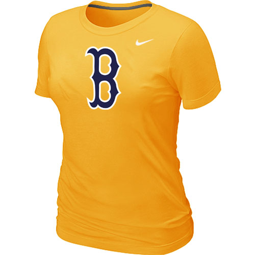 Boston Red Sox Heathered Nike Yellow Blended Women's T-Shirt,We sell and wholesale Boston Red Sox Heathered Nike Yellow Blended Women's T-Shirt on line form chian!