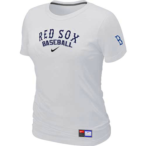 Boston Red Sox Nike Women's White Short Sleeve Practice T-Shirt,We sell and wholesale Boston Red Sox Nike Women's White Short Sleeve Practice T-Shirt on line form chian!