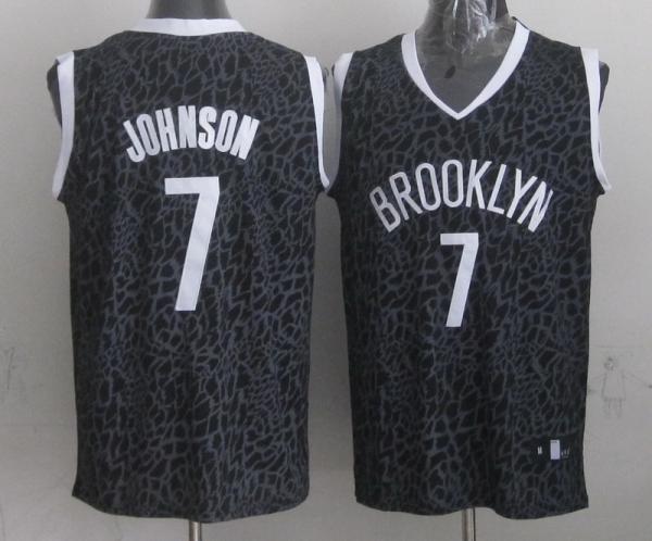 Brooklyn Nets #7 Joe Johnson Black Leopard Print Fashion Jerseys,We sell and wholesale Brooklyn Nets #7 Joe Johnson Black Leopard Print Fashion Jerseys on line form chian!
