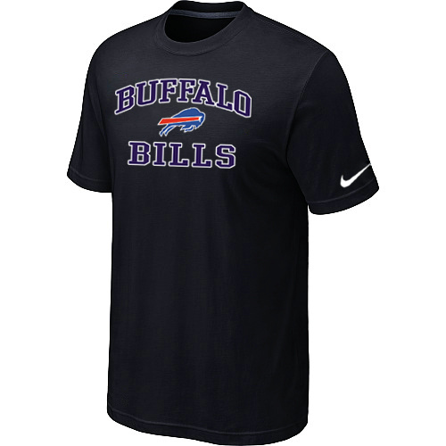 Buffalo Bills Heart & Soul Black T-Shirt,We sell and wholesale Buffalo Bills Heart & Soul Black T-Shirt on line form chian!