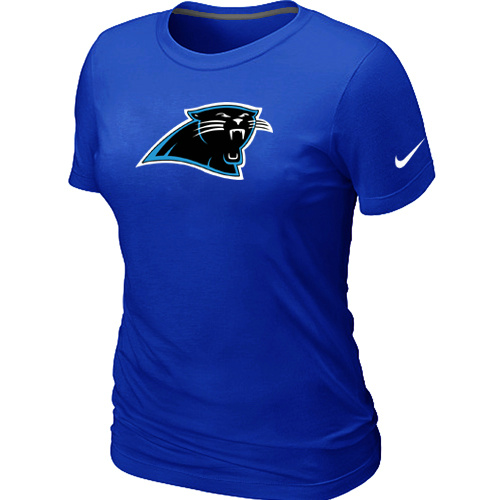 Carolina Panthers Blue Women's Logo T-Shirt,We sell and wholesale Carolina Panthers Blue Women's Logo T-Shirt on line form chian!