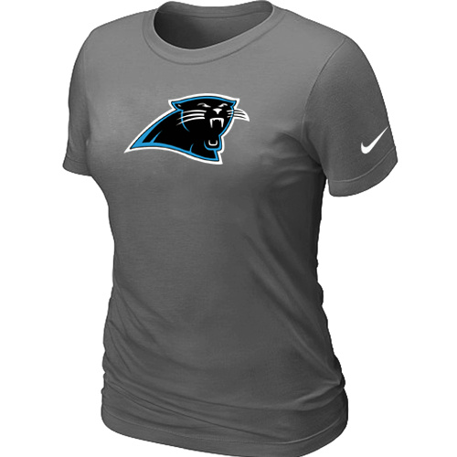 Carolina Panthers D.Grey Women's Logo T-Shirt,We sell and wholesale Carolina Panthers D.Grey Women's Logo T-Shirt on line form chian!