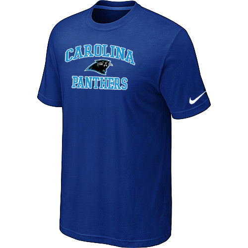 Carolina Panthers Heart & Soul Blue T-Shirt,We sell and wholesale Carolina Panthers Heart & Soul Blue T-Shirt on line form chian!