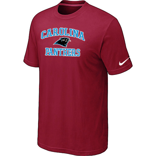 Carolina Panthers Heart & Soul Red T-Shirt,We sell and wholesale Carolina Panthers Heart & Soul Red T-Shirt on line form chian!