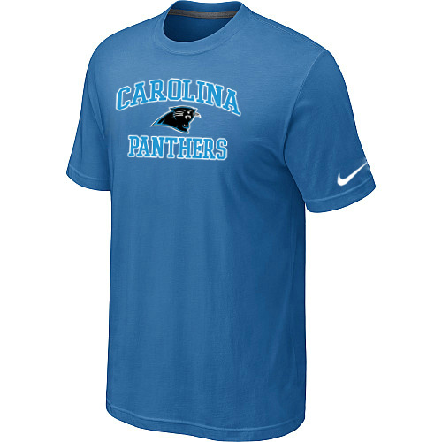 Carolina Panthers Heart & Soul light Blue T-Shirt,We sell and wholesale Carolina Panthers Heart & Soul light Blue T-Shirt on line form chian!