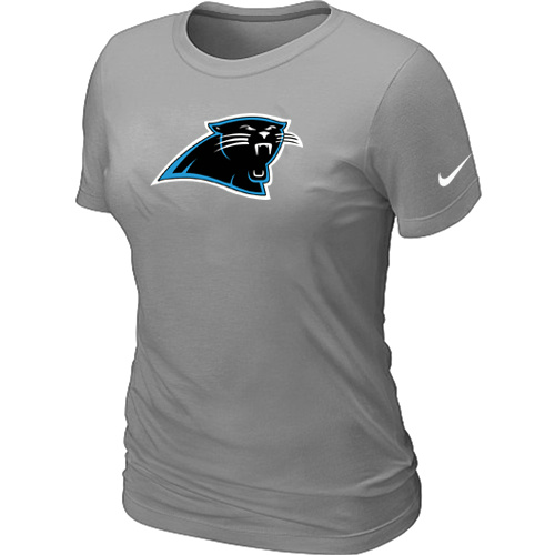 Carolina Panthers L.Grey Women's Logo T-Shirt,We sell and wholesale Carolina Panthers L.Grey Women's Logo T-Shirt on line form chian!
